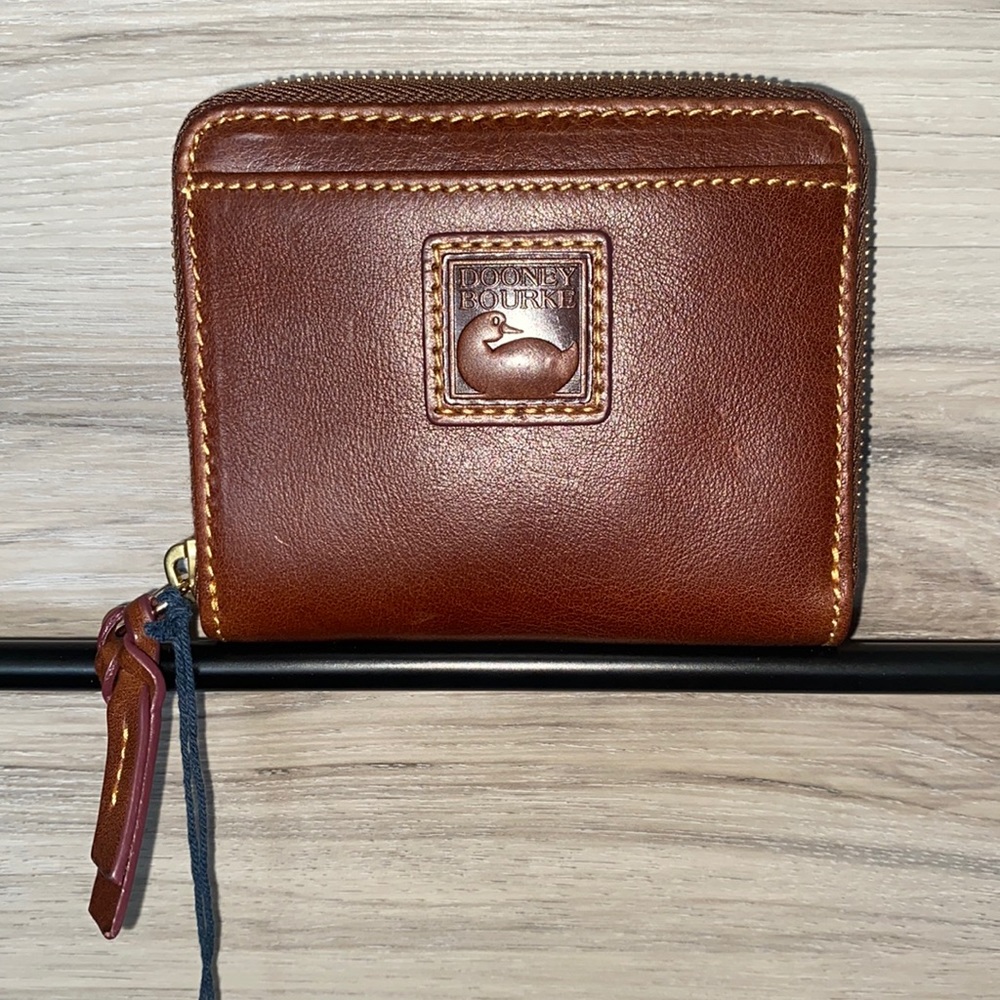 Dooney & Bourke Brown Leather Wallet